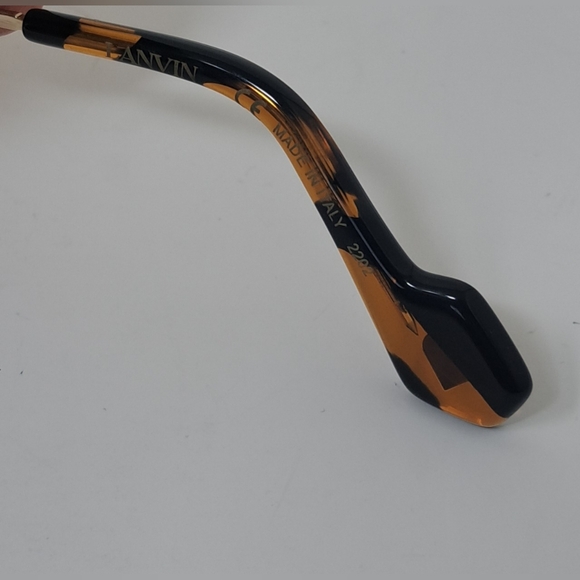 Lanvin Sunglasses Heart Rose Metal Butterfly Rimless Oversized LN124S 67-16-140 - Picture 6 of 14